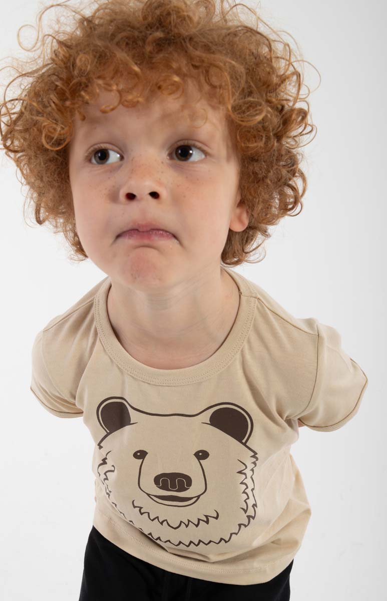 Dyrhide T Light Beige BROWN BJOERN