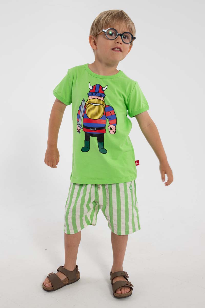 t-shirt til børn med viking