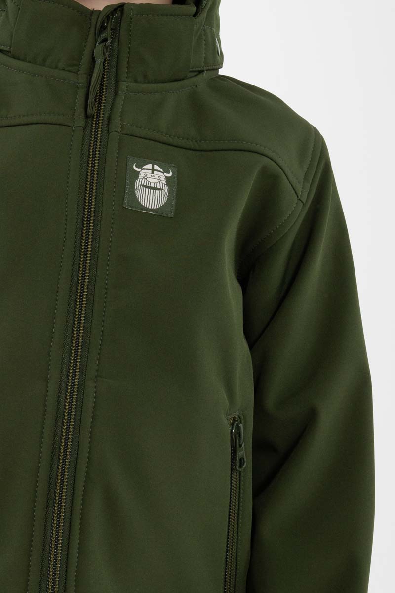 softshell jakke til børn med viking