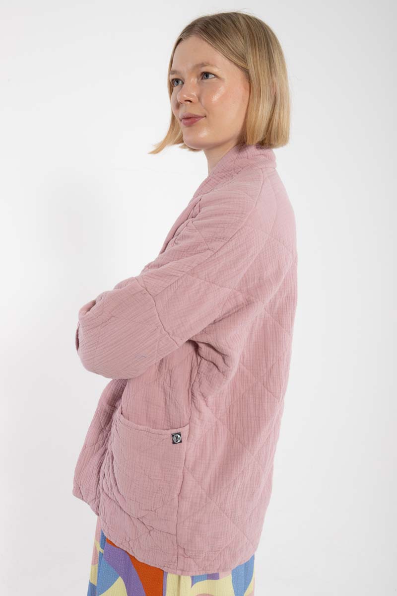 Danekatrin Quilt Jacket Cold Rose
