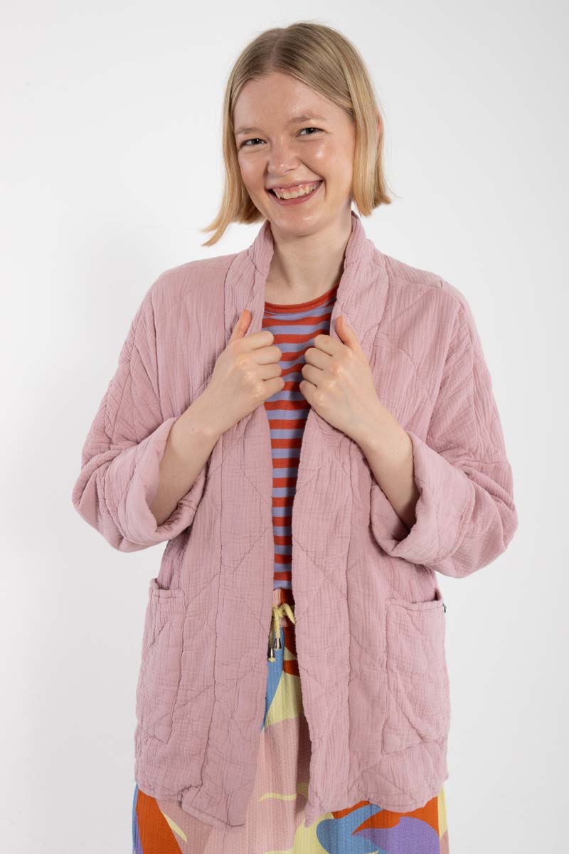Danekatrin Quilt Jacket Cold Rose