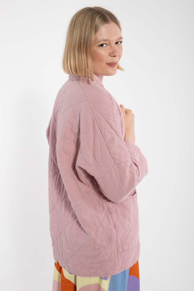 Danekatrin Quilt Jacket Cold Rose