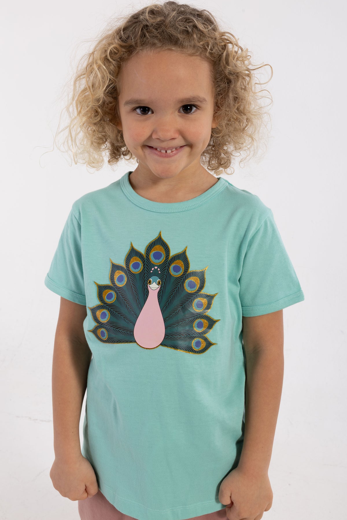 Dyrhide SS T Faded Mint PAAFUGL