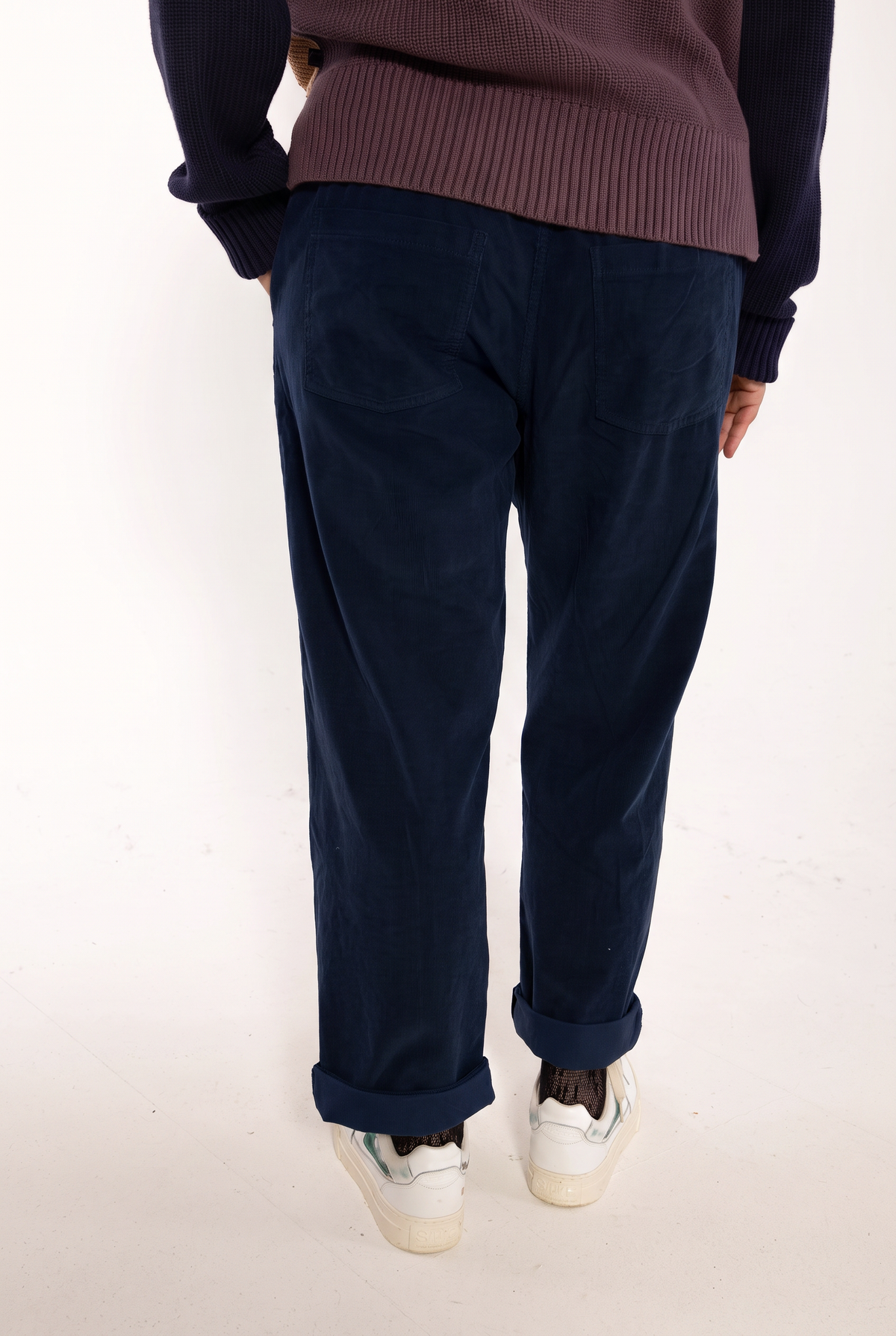 Danefunt Cord Pants Dark Navy