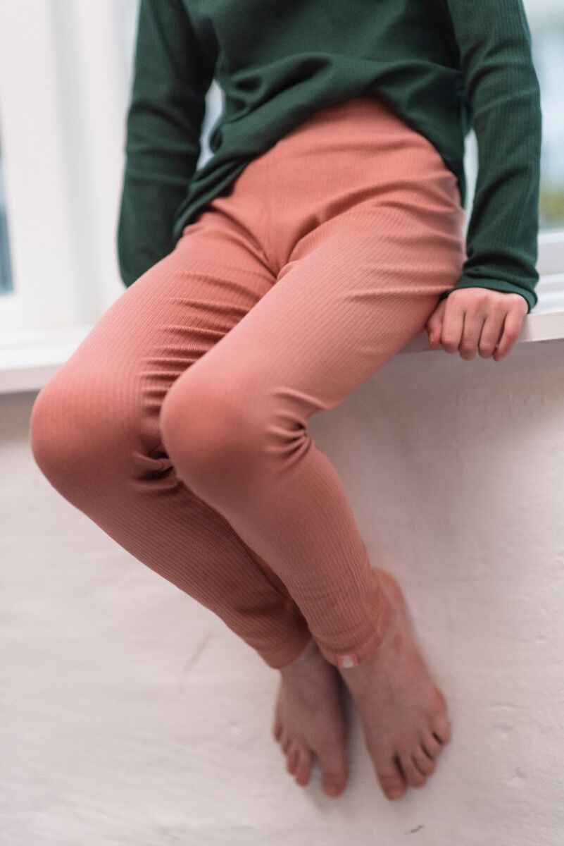 ESS - ORGANIC Danesirup Leggings Pinkish