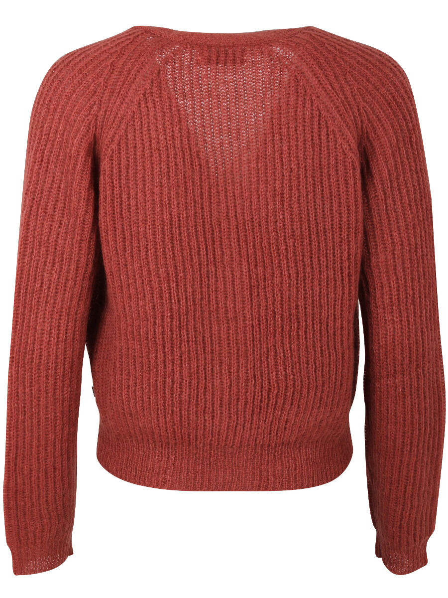 Danadorable Wool Cardigan Rose Tile