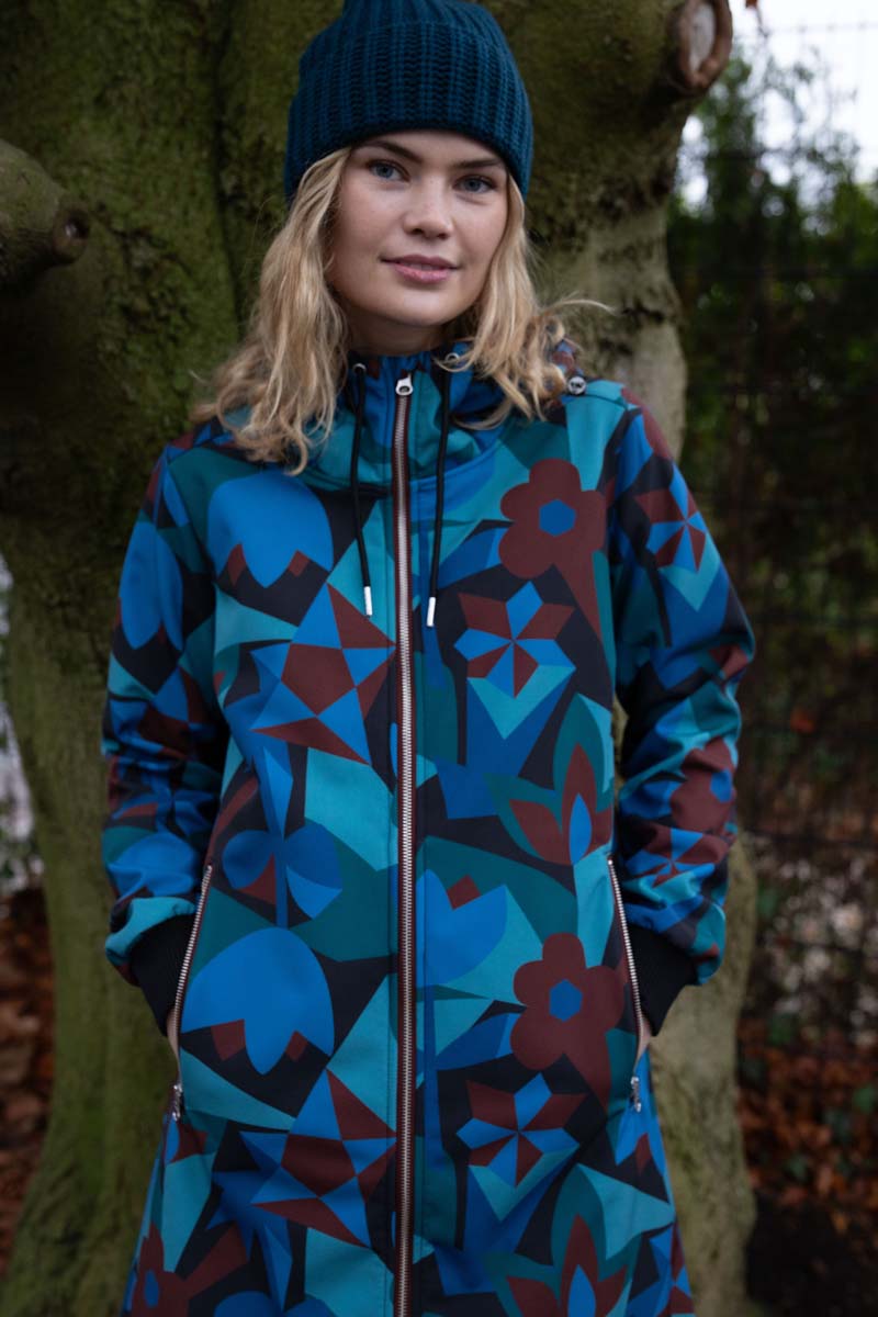 Danejane Softshell Black Merlot GEOFLEUR