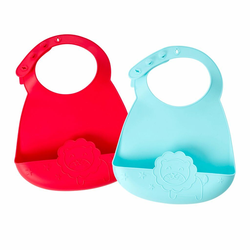 Rice Silikone Hagesmæk Red LOEVE