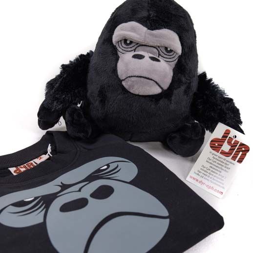 DYR Bamse Gorilla Black