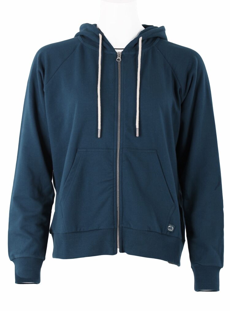 ESS - ORGANIC Danolympic Zip-up Stone Blue