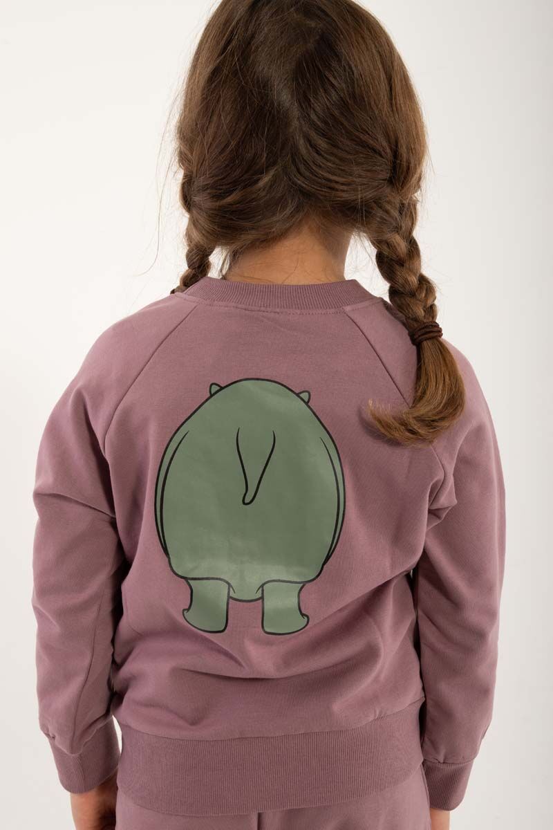 Sweater til Børn med Flodhest