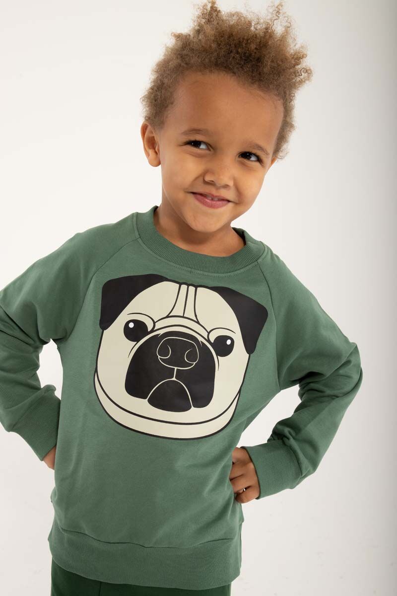 Sweater til Børn med Mops