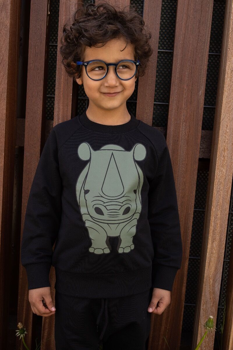Dyrbellow Sweat Black GIGA NAESEHORN