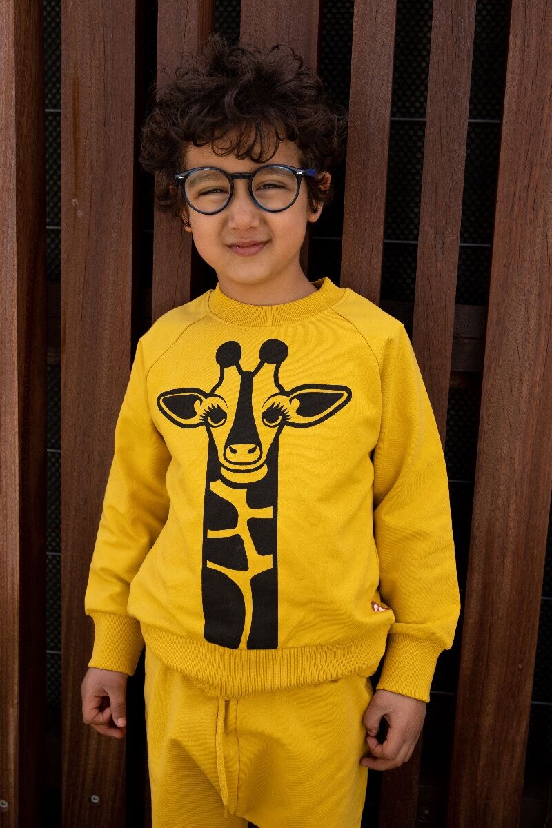 Dyrbellow Sweat Curry Yellow GIRAF