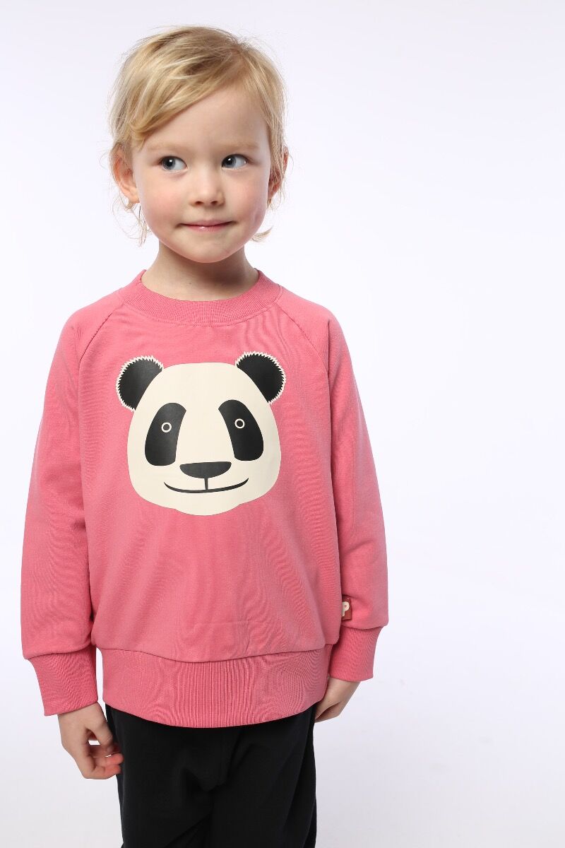Sweater til børn med Panda