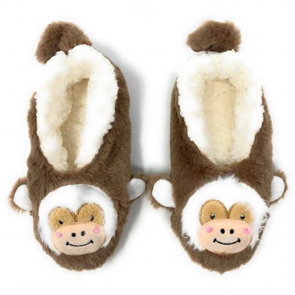 Lustige flauschige Hausschuhe für Kinder, Let&