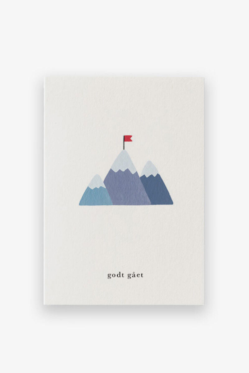 Kartotek Kort-A7 Bjergtop-Godt gået