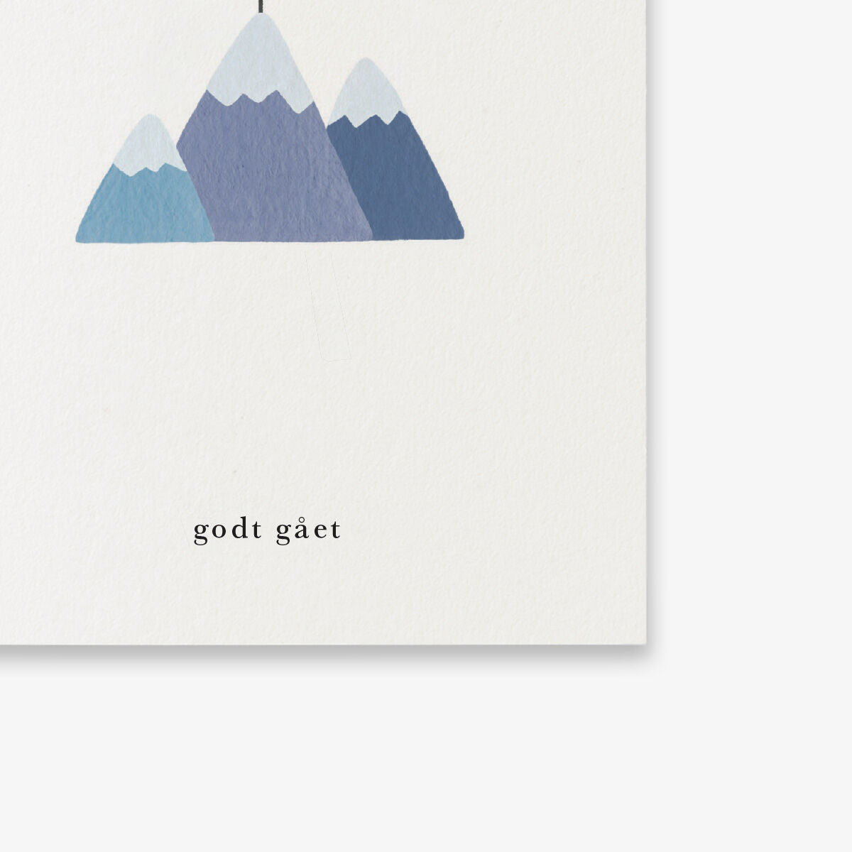 Kartotek Kort-A7 Bjergtop-Godt gået