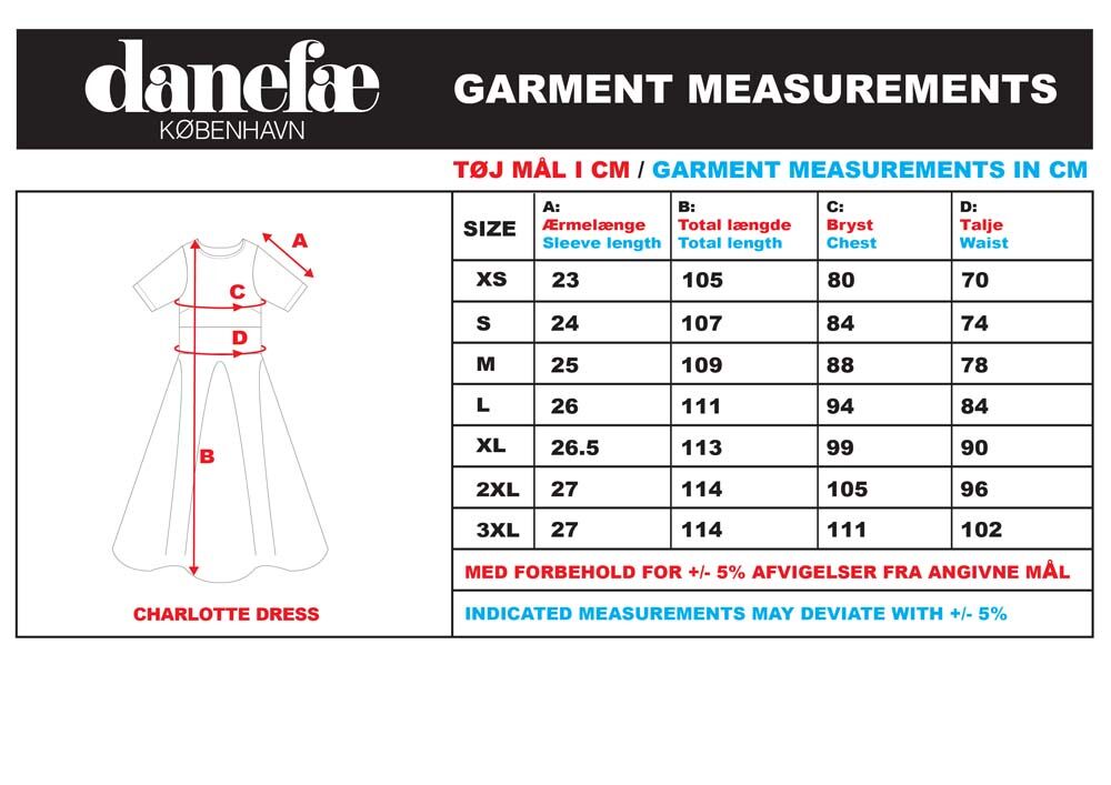 Danecharlotte Cotton Dress Cold Slate MARKBLOMST