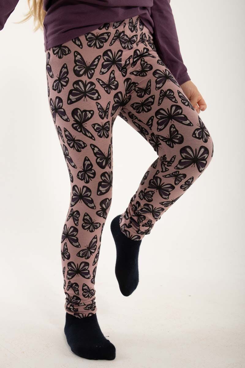 Dyrcheetah Leggings Vintage Rose FLUTTER AOP