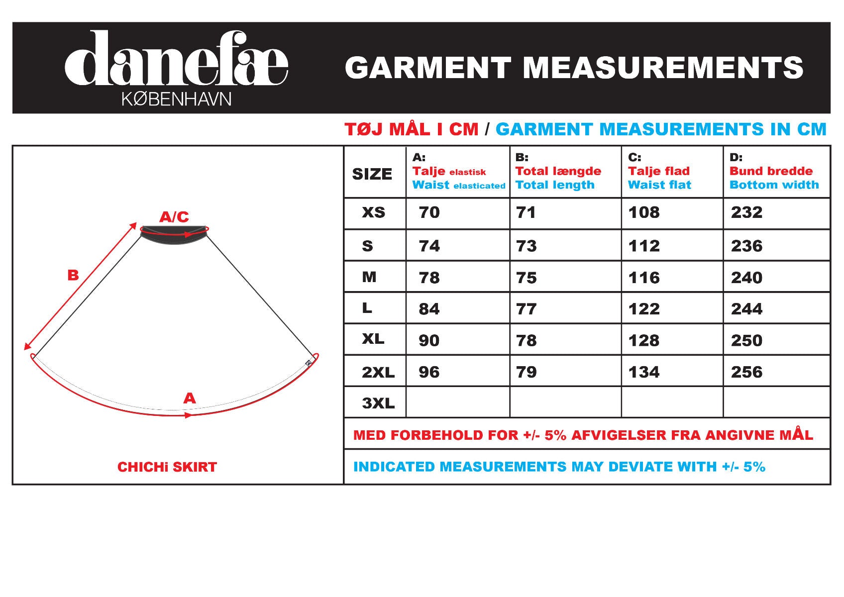Danechichi Skirt Black/Berry Chocolate WALKABOUT