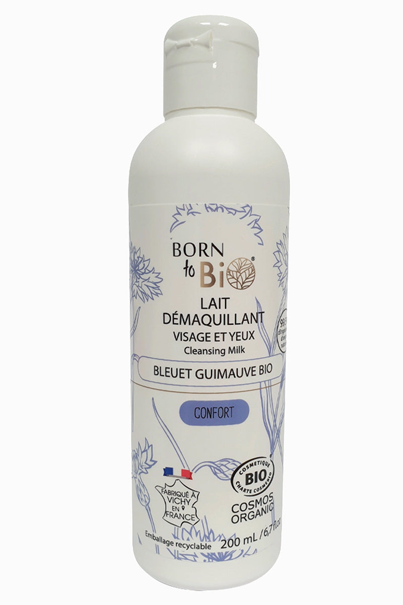 Reinigungsmilch Kornblumen-Marshmallow – aus kontrolliert biologischem Anbau