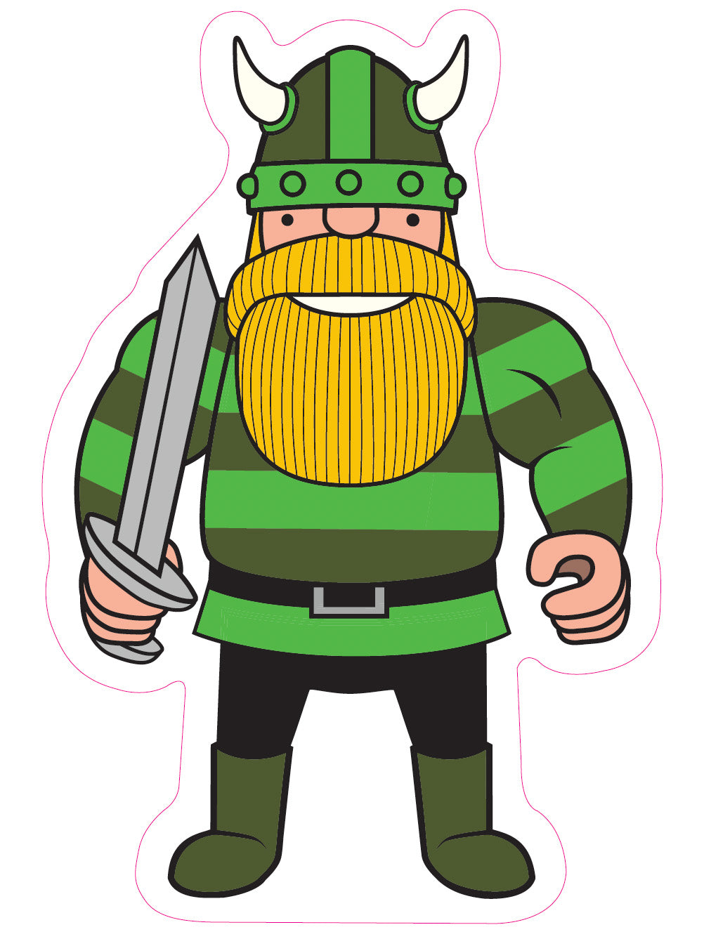 Cut-Out Postcard ERIK DIN VEN