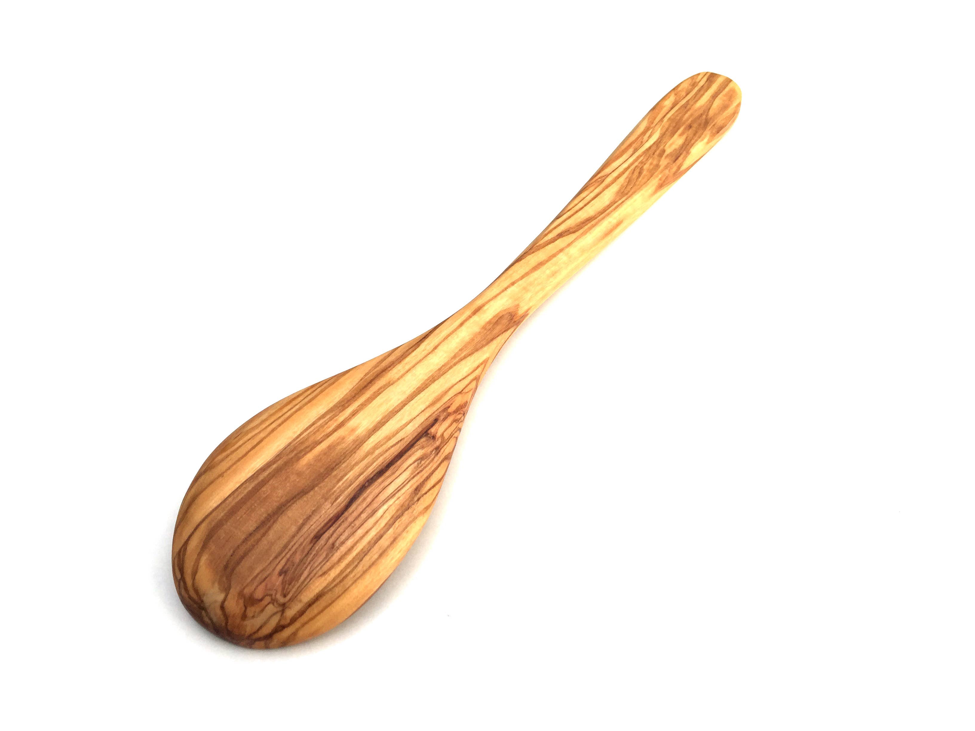 Lækker håndlavet grydeske i oliventræ