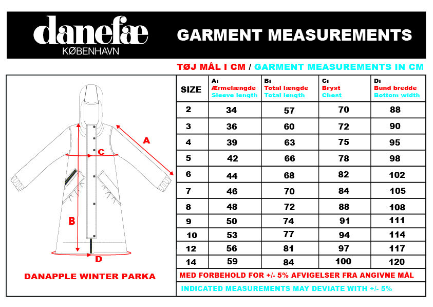 Danapple Winter Jacket Army Picabella