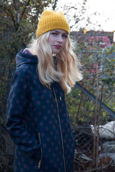 Danejane Softshell Dark Night/Grey Plum DOTS