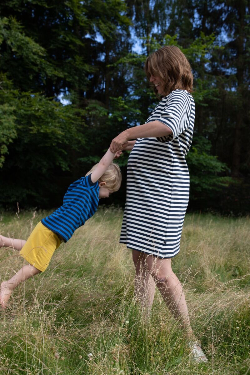 ESS - Sukker Dress Dk Navy/Chalk