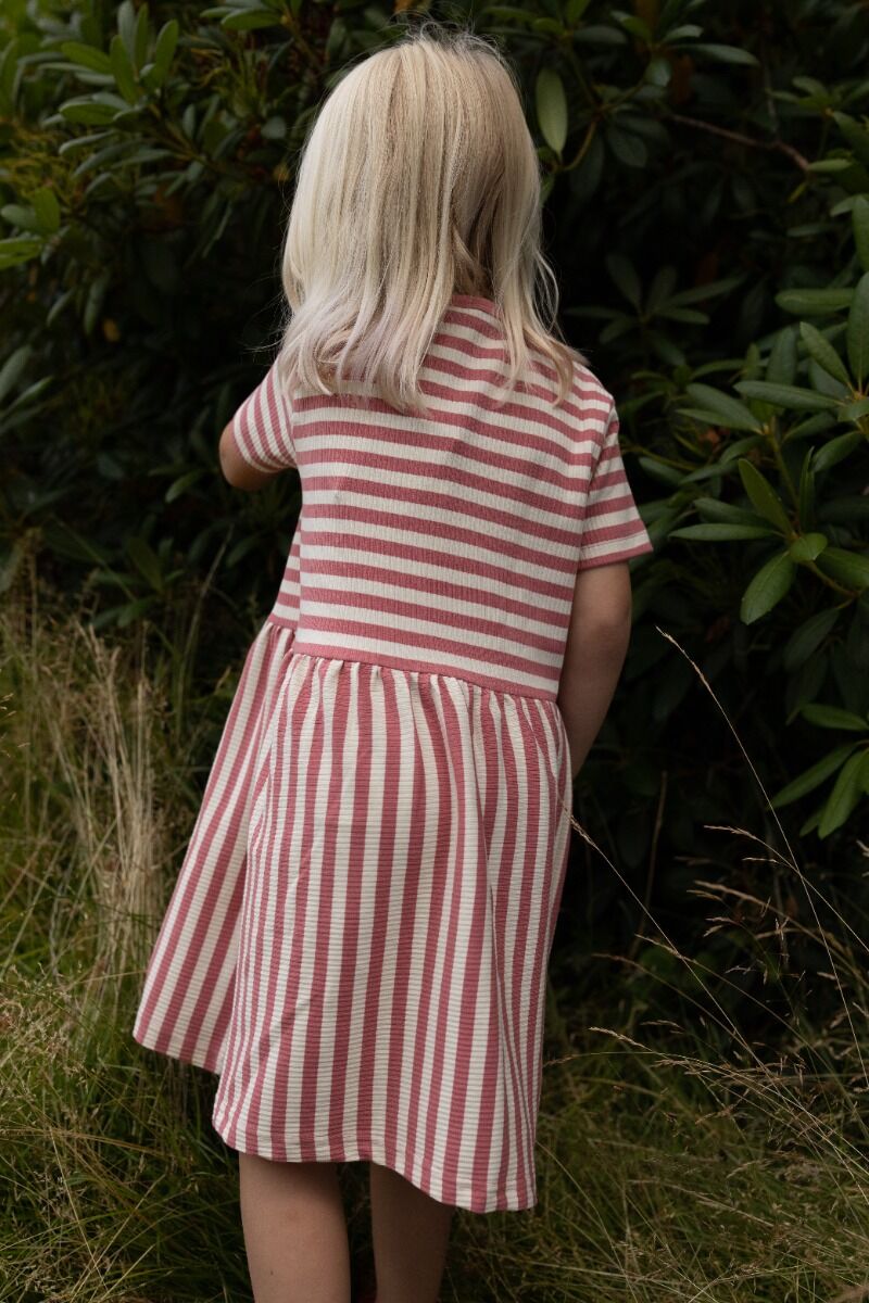 ESS - Daneslurpy Dress Old Rose/Chalk