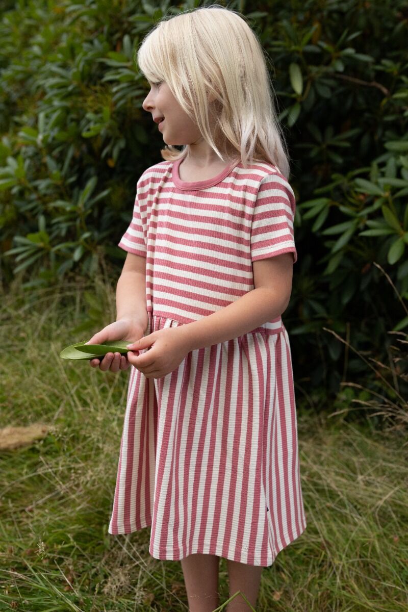 ESS - Daneslurpy Dress Old Rose/Chalk