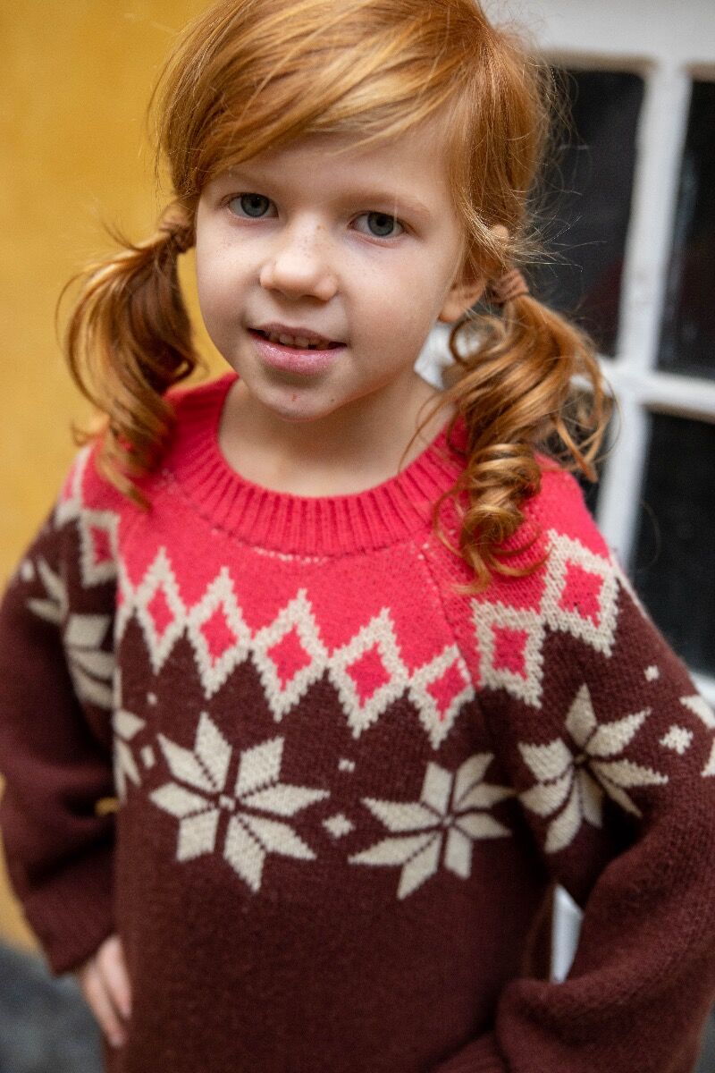 Strik sweater til børn