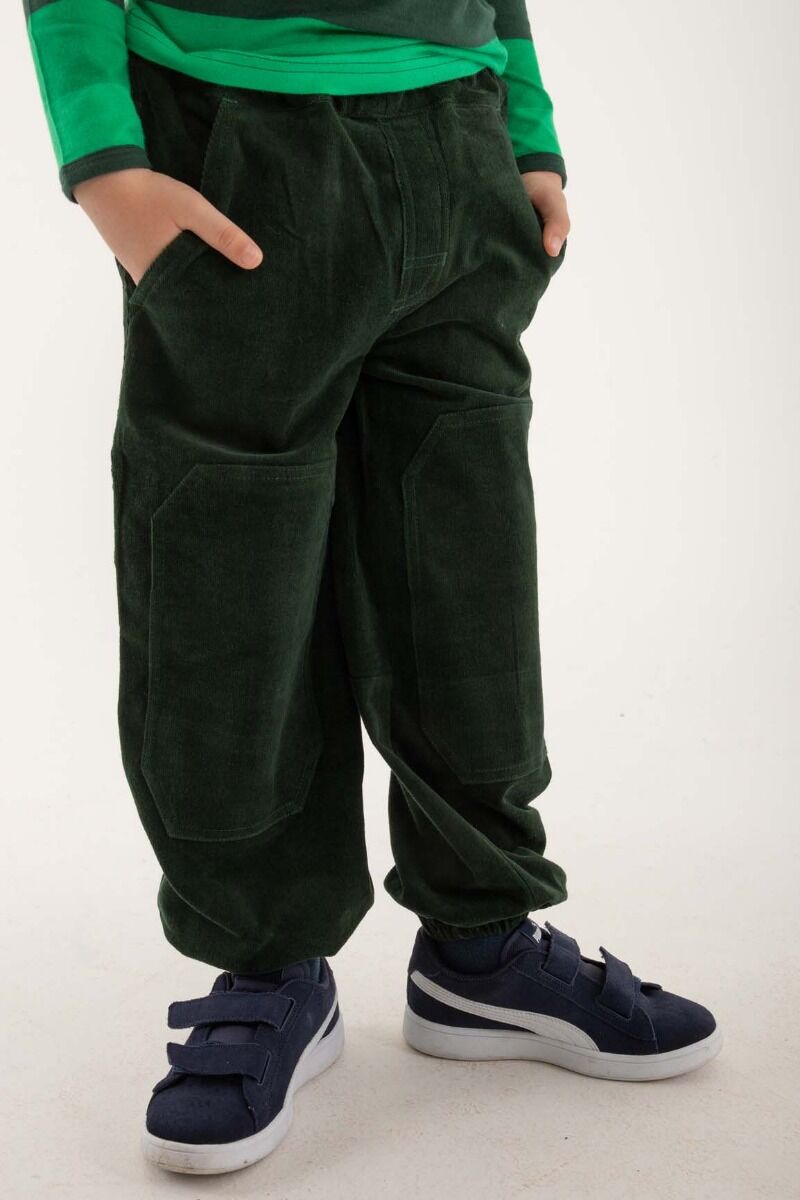 Danekatholt Cord Pants Deep Forest