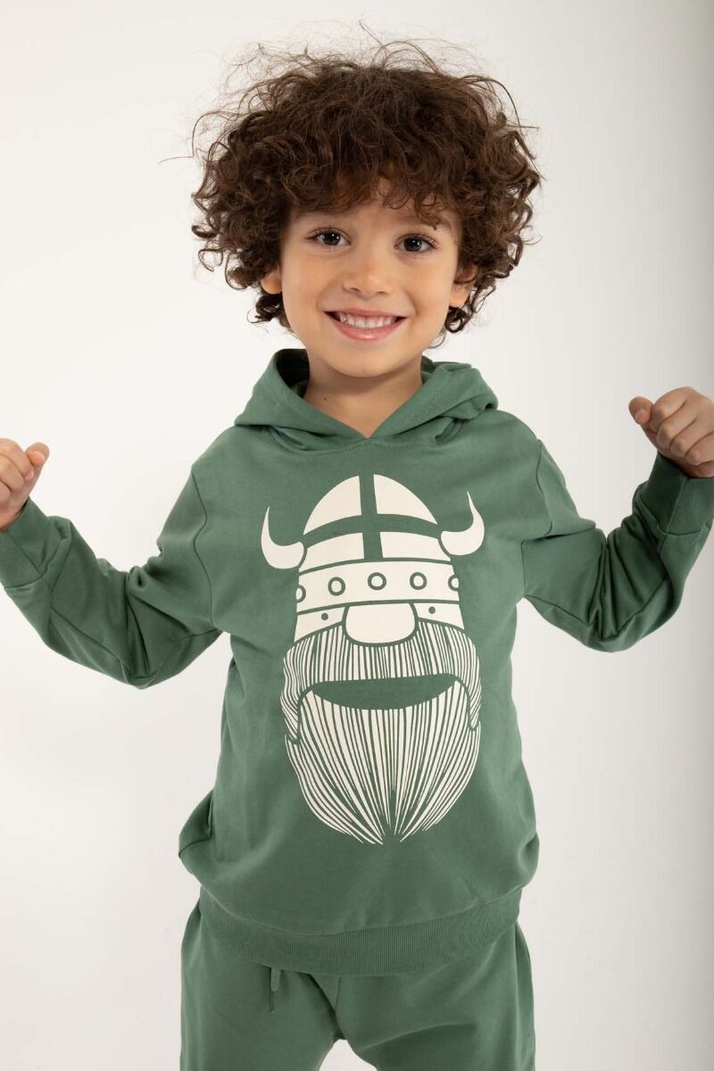 Danewarrior Hoodie Lt Army ERIK