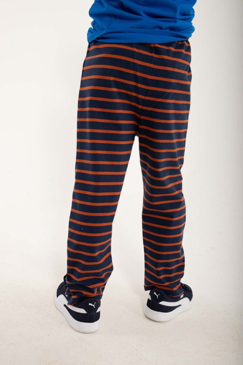 Danedeck Junior Pants Marine/Brick