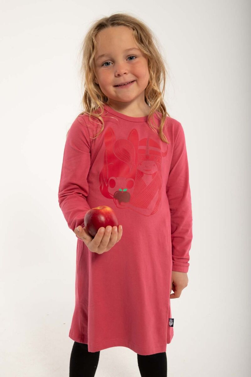 Danenanna Dress Rasberry Sorbet IDUNN