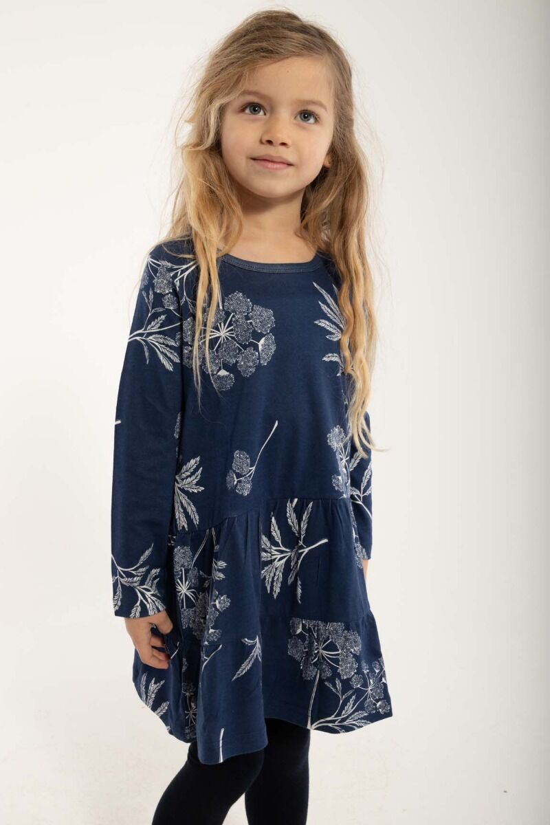 Danepopsicle Viscose Dress Dk Navy/Chalk HEMLOCK