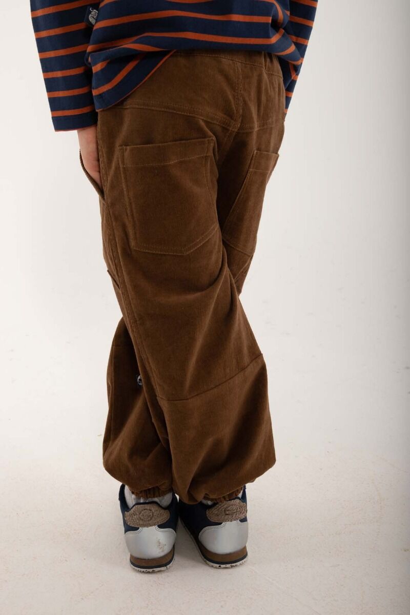 Danekatholt Cord Pants Brown Beige