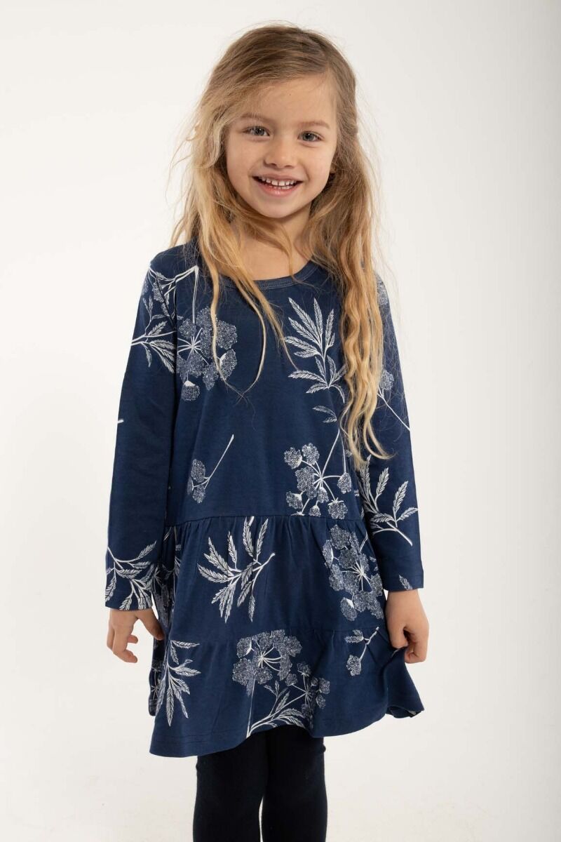 Danepopsicle Viscose Dress Dk Navy/Chalk HEMLOCK