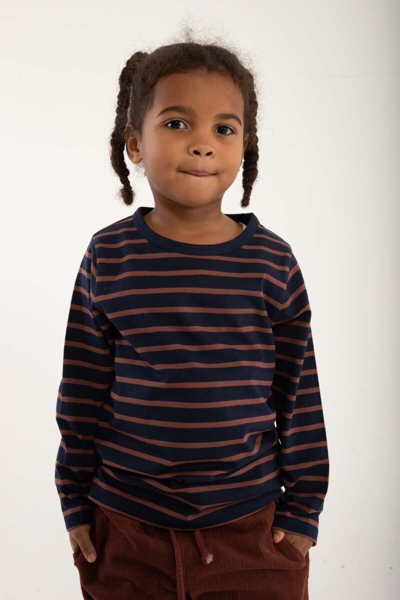 Danesailor Tee Dk Navy/Beige Rose