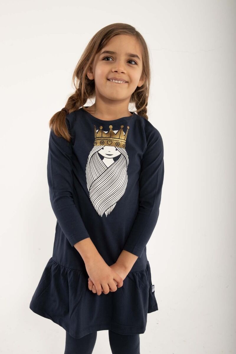 Danecookie dress Dk Navy PRINSESSE