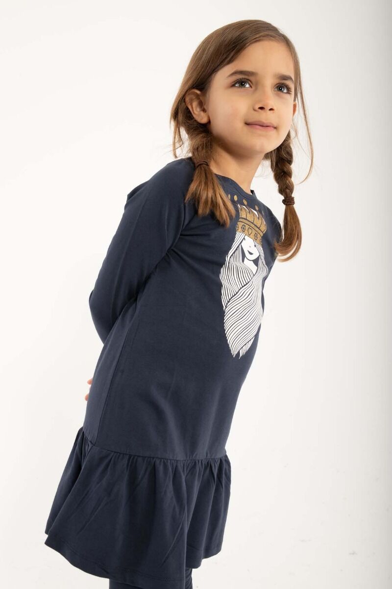 Danecookie dress Dk Navy PRINSESSE