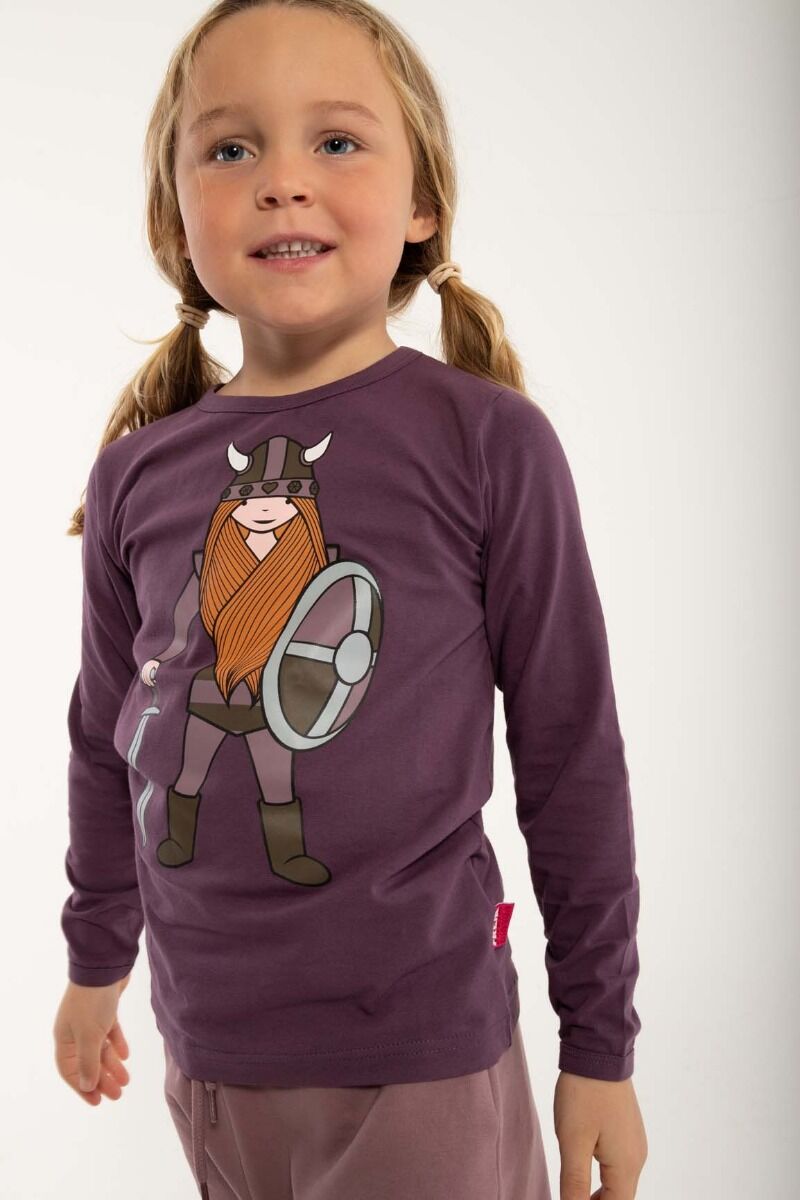 Danenorthpole Tee Grey Mauve FREJA DIN VEN