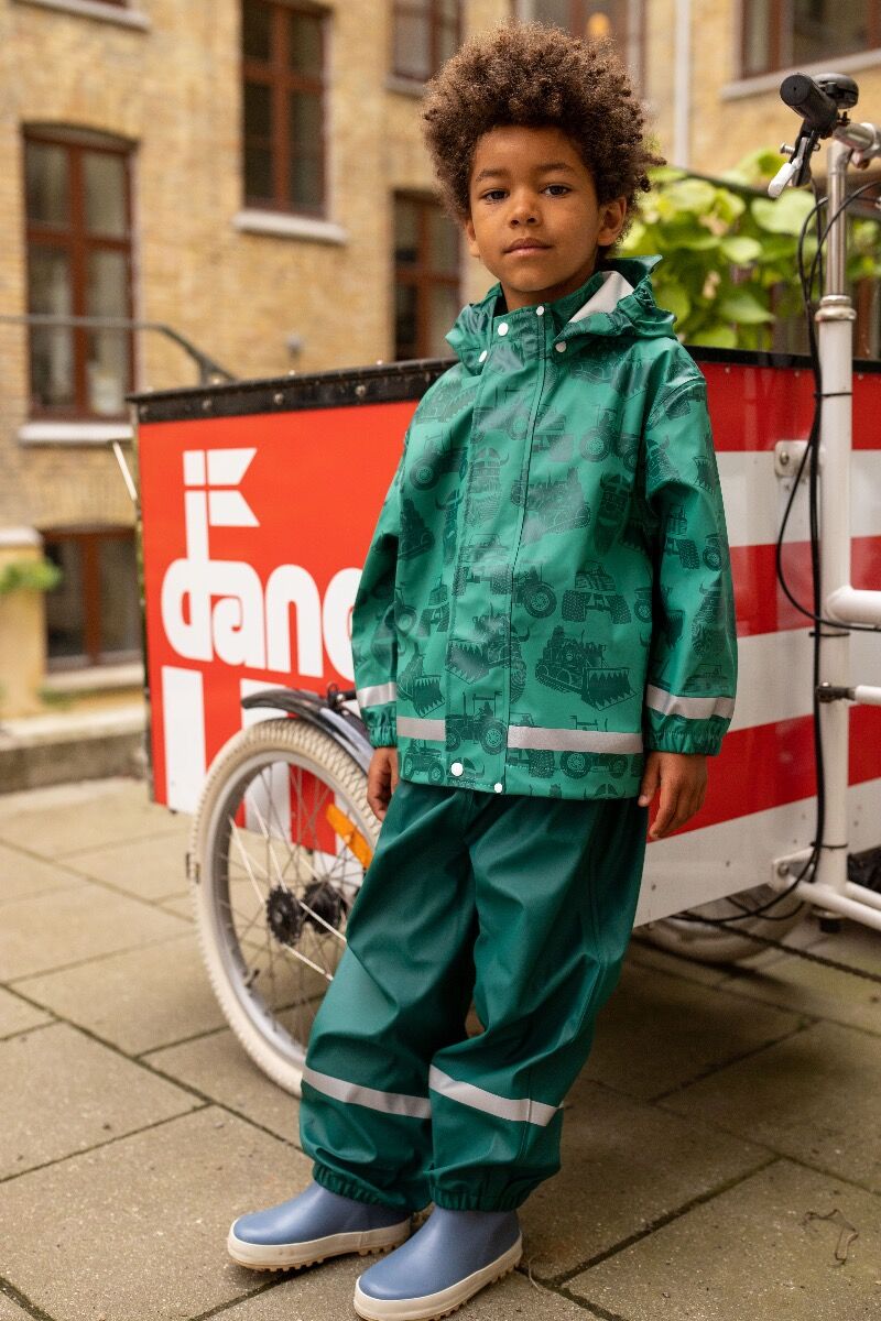 Danekarl Rain Set Teal/Dk Teal