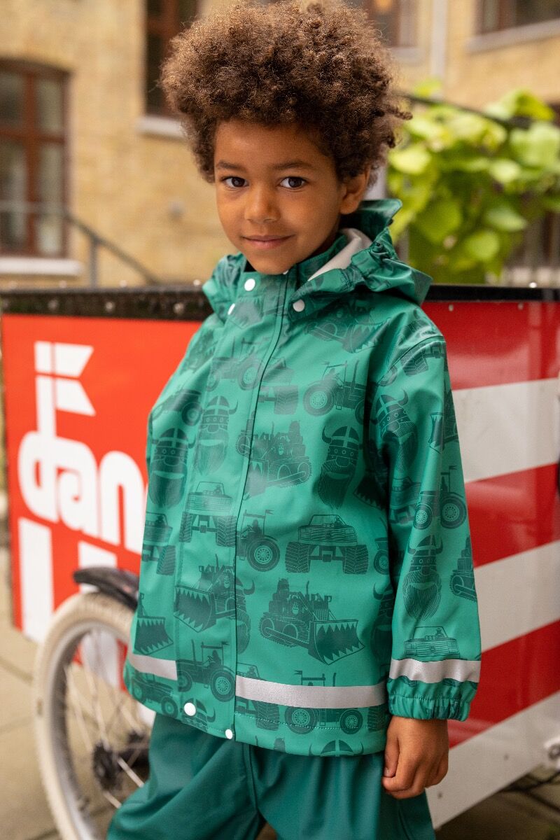 Danekarl Rain Set Teal/Dk Teal