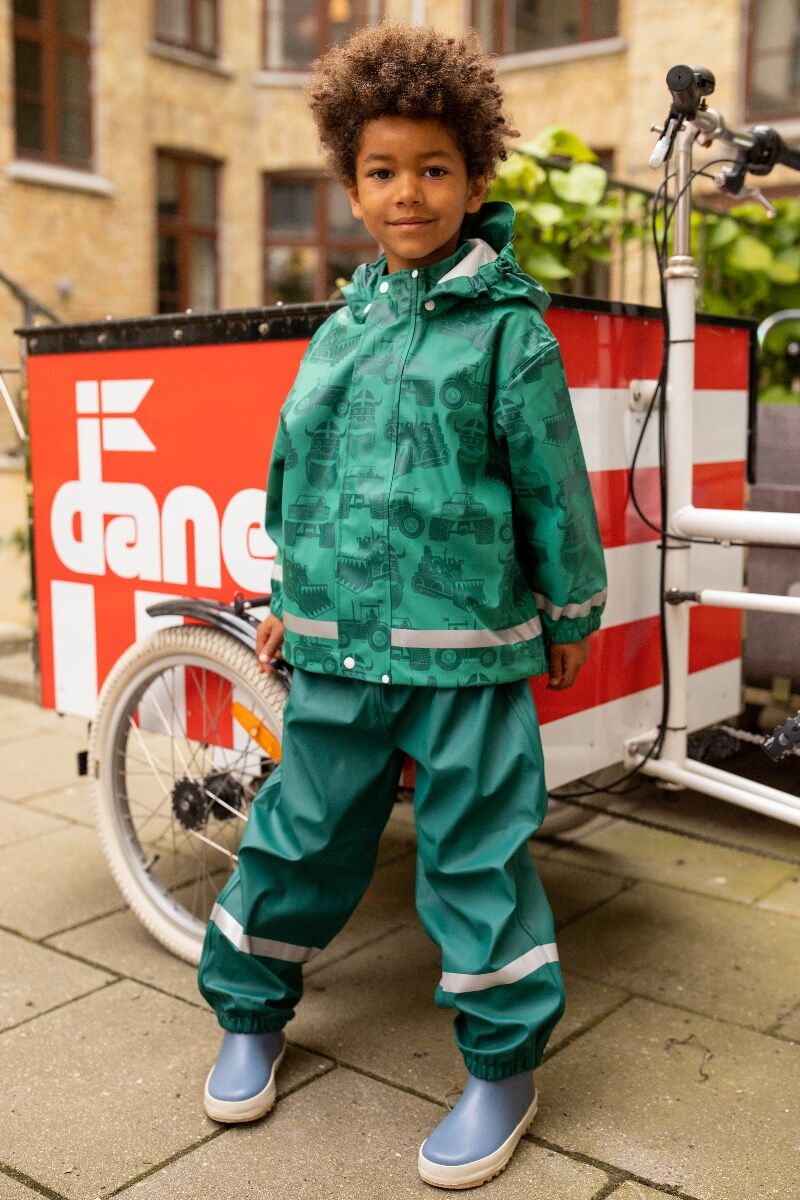 Danekarl Rain Set Teal/Dk Teal