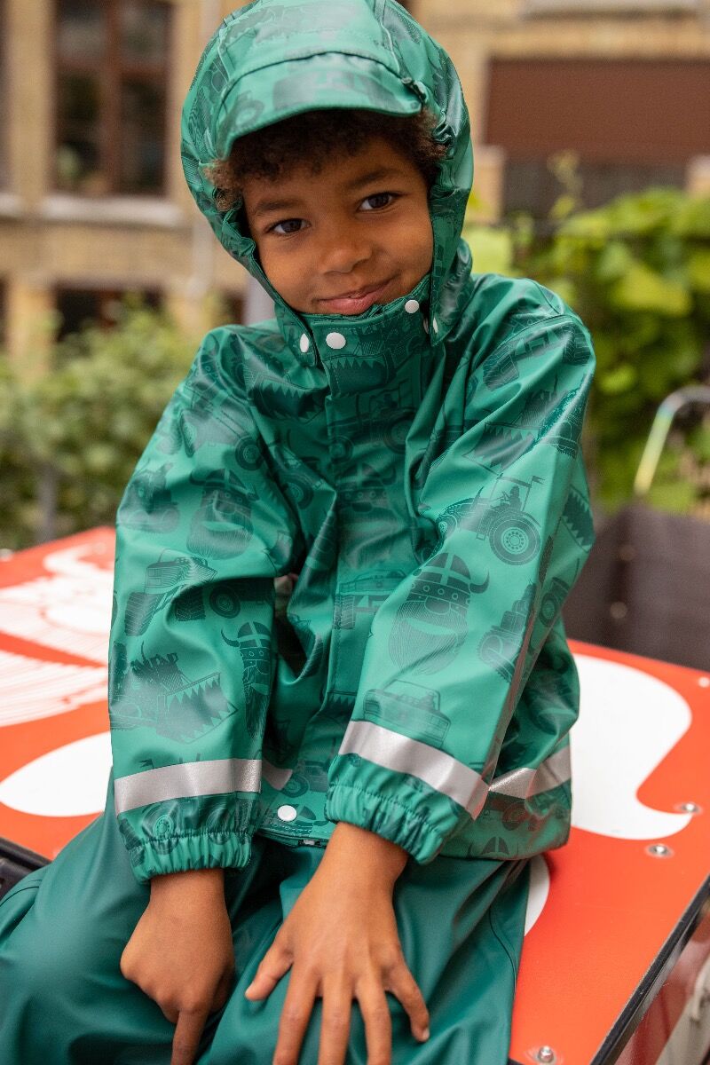 Danekarl Rain Set Teal/Dk Teal