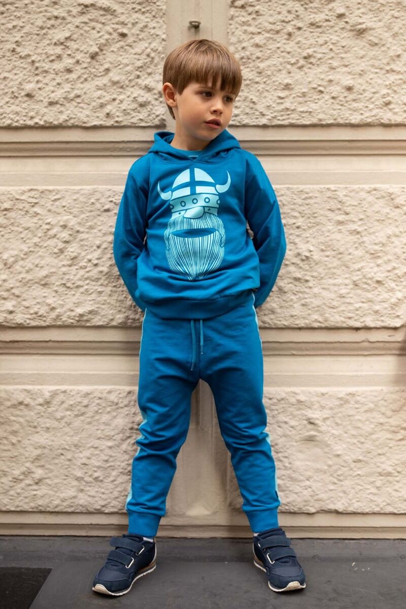 ORGANIC - Danered Wood Hoodie Warm Indigo ERIK